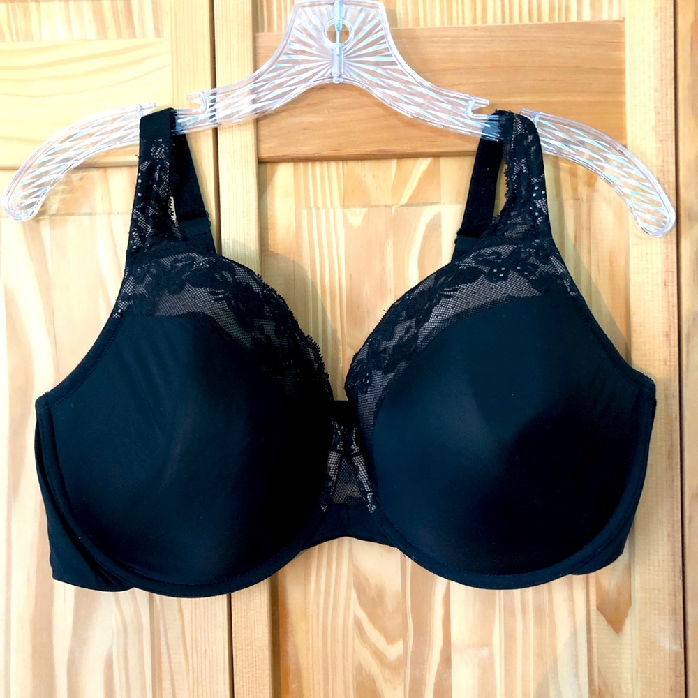 Olga black 40DD bra